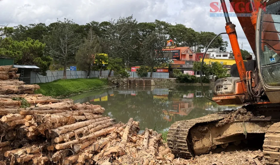 48 tỷ đồng nạo vét, xây kè hồ lắng ô nhiễm giữa Đà Lạt 48 tỷ đồng nạo vét, xây kè hồ lắng ô nhiễm giữa Đà Lạt