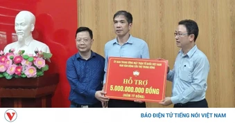 5 tỷ đồng hỗ trợ tỉnh Lai Châu khắc phục hậu quả mưa lũ