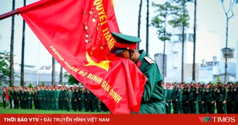 556 chiến sĩ mới thuộc Trung đoàn Gia Định tuyên thệ hoàn thành huấn luyện