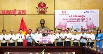 ACV hỗ trợ 20 tỷ đồng nâng cấp Nghĩa trang Liệt sĩ Việt – Lào