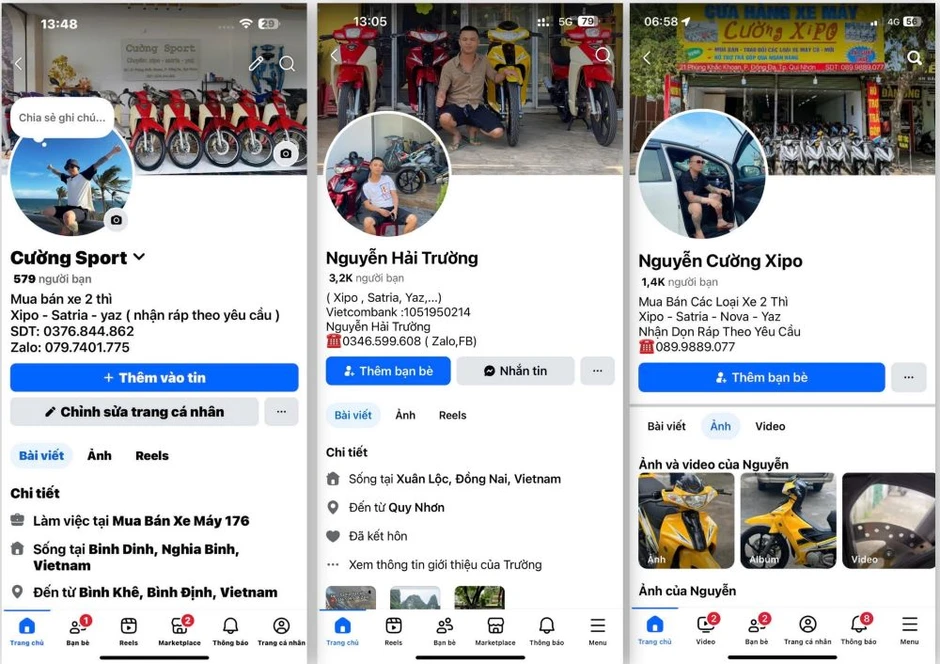 Ai từng chuyển tiền cho các Facebook “Thường Yaz”, “Cường sports”… khẩn trương liên hệ cơ quan điều tra