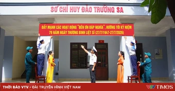 Ấm áp nghĩa tình tri ân Ngày Thương binh - Liệt sĩ tại đặc khu Trường Sa