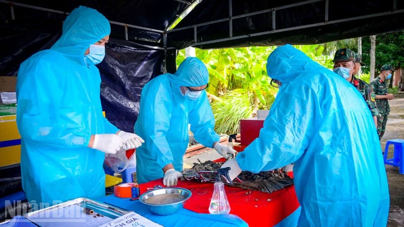 An Giang đẩy nhanh tiến độ lấy mẫu ADN hài cốt liệt sĩ An Giang đẩy nhanh tiến độ lấy mẫu ADN hài cốt liệt sĩ
