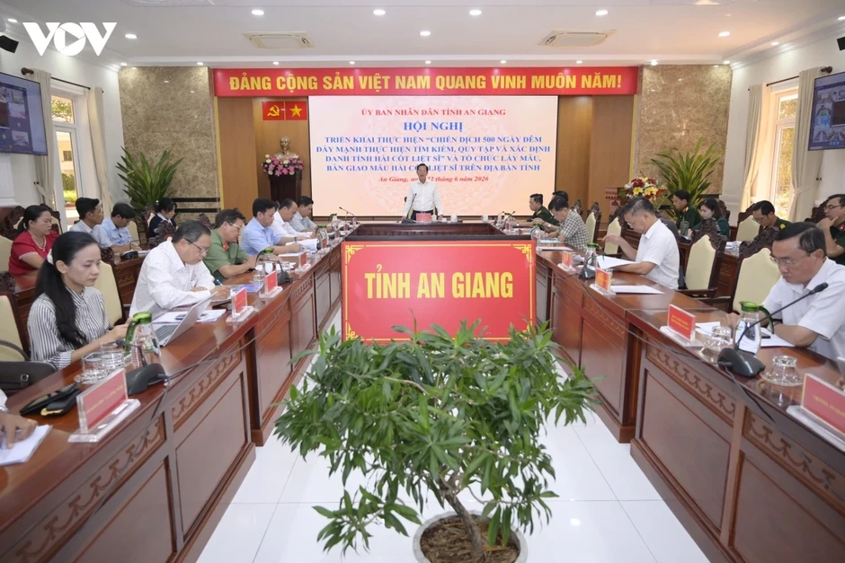 An Giang đẩy nhanh xác định danh tính liệt sĩ bằng giám định ADN An Giang đẩy nhanh xác định danh tính liệt sĩ bằng giám định ADN