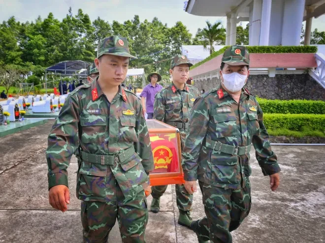An Giang hoàn thành lấy mẫu hài cốt liệt sĩ tại Nghĩa trang Liệt sĩ Châu Phú An Giang hoàn thành lấy mẫu hài cốt liệt sĩ tại Nghĩa trang Liệt sĩ Châu Phú