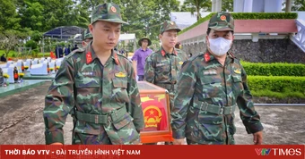 An Giang hoàn thành lấy mẫu hài cốt liệt sĩ tại Nghĩa trang Liệt sĩ Châu Phú
