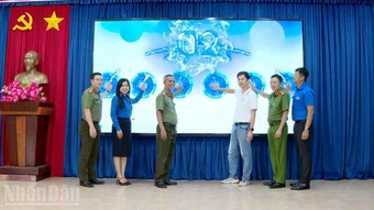 An Giang ra mắt công trình thanh niên “tiếng loa an ninh” tại Phú Quốc