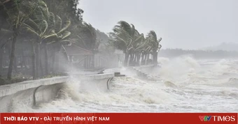 Áp thấp nhiệt đới gần Biển Đông khả năng mạnh lên thành bão, biển động dữ dội