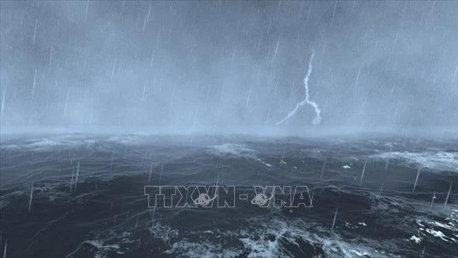 Áp thấp nhiệt đới giữ nguyên cường độ trên vùng biển phía Bắc khu vực Bắc Biển Đông Áp thấp nhiệt đới giữ nguyên cường độ trên vùng biển phía Bắc khu vực Bắc Biển Đông