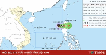 Áp thấp nhiệt đới mạnh lên thành bão số 3 trên Biển Đông