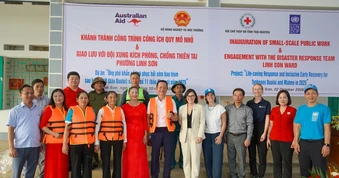 Australia và UNDP chung tay hỗ trợ tỉnh Thái Nguyên khắc phục hậu quả bão lũ