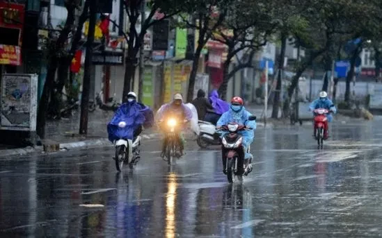 Bắc Bộ có mưa rào và dông, sau đó giảm mây và trời nắng