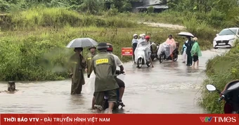 Bắc Bộ có nơi mưa rất to trên 300mm, lũ trên một số sông có thể lên mức báo động 3