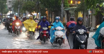 Bắc Bộ mưa lớn diện rộng, cục bộ có nơi mưa rất to trên 200mm