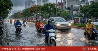 Bắc Bộ mưa rào và dông, nguy cơ lốc, sét, mưa đá
