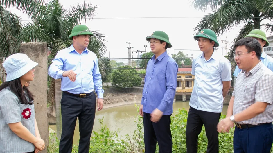 Bắc Ninh kiểm tra công trình phòng, chống thiên tai trước mùa mưa bão Bắc Ninh kiểm tra công trình phòng, chống thiên tai trước mùa mưa bão