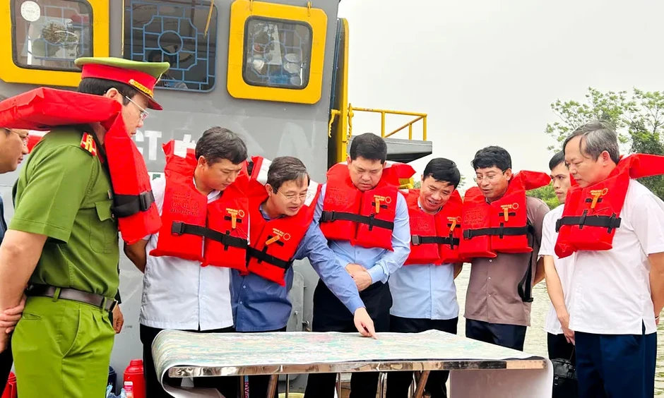 Bắc Ninh kiểm tra công trình phòng, chống thiên tai trước mùa mưa bão Bắc Ninh kiểm tra công trình phòng, chống thiên tai trước mùa mưa bão