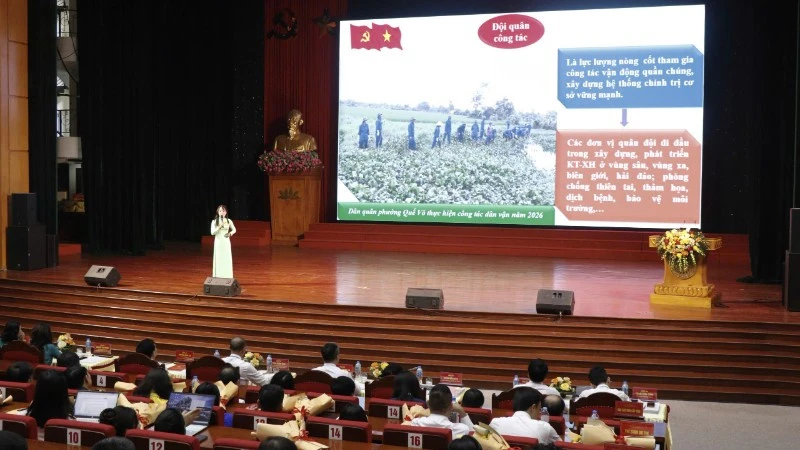 Bắc Ninh sôi nổi hội thi báo cáo viên, tuyên truyền viên giỏi năm 2026 Bắc Ninh sôi nổi hội thi báo cáo viên, tuyên truyền viên giỏi năm 2026