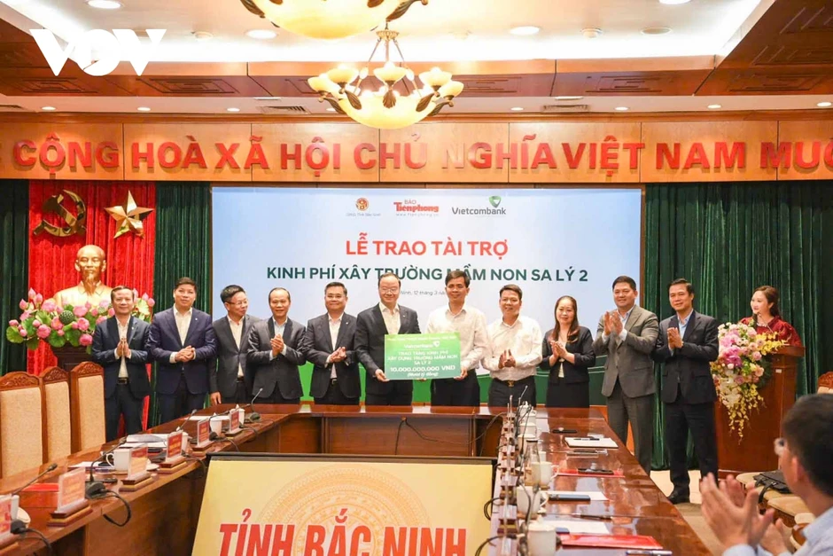 Bắc Ninh: Trao 10 tỷ đồng xây dựng trường mầm non ở xã vùng cao khó khăn Bắc Ninh: Trao 10 tỷ đồng xây dựng trường mầm non ở xã vùng cao khó khăn