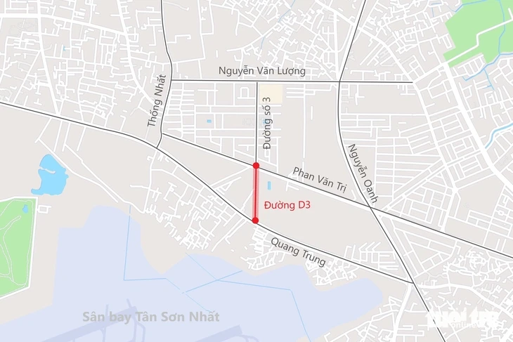 Bàn giao mặt bằng làm đường rộng 30m ở Gò Vấp, giảm tải khu vực Quang Trung - Phan Văn Trị trước 3-9