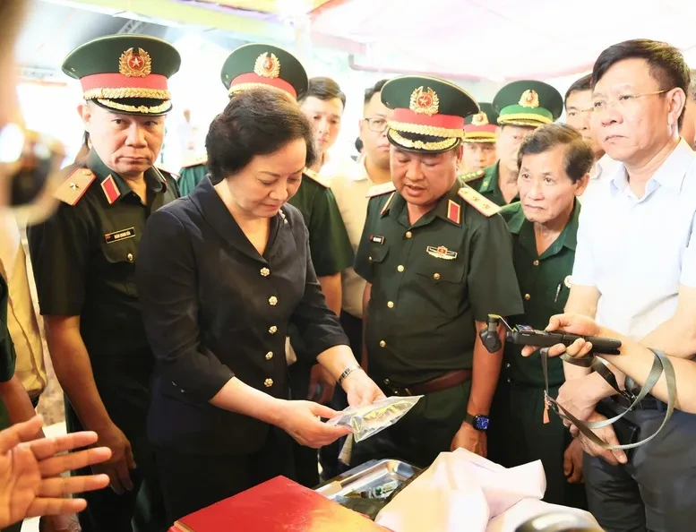 Bảo đảm buổi Lễ triển khai tìm kiếm, quy tập hài cốt liệt sĩ tại Công viên Lê Thị Riêng diễn ra trang trọng, chu đáo Bảo đảm buổi Lễ triển khai tìm kiếm, quy tập hài cốt liệt sĩ tại Công viên Lê Thị Riêng diễn ra trang trọng, chu đáo