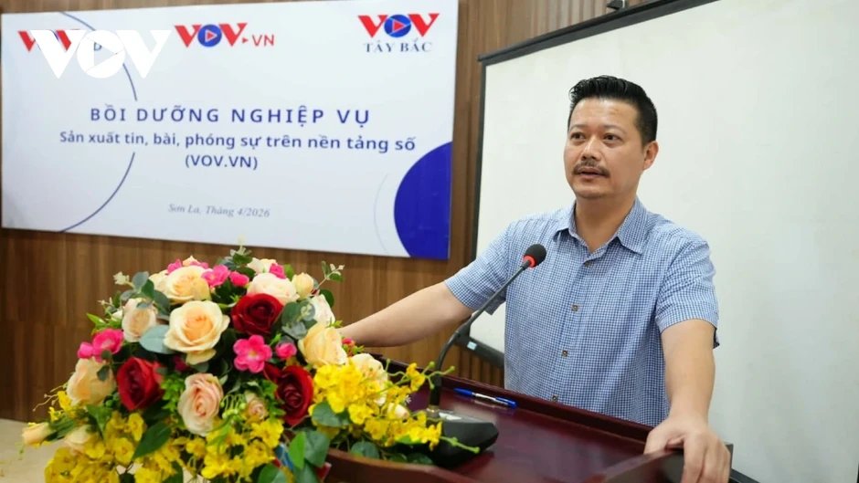 Báo Điện tử TNVN trao đổi nghiệp vụ với TinVina Tây Bắc