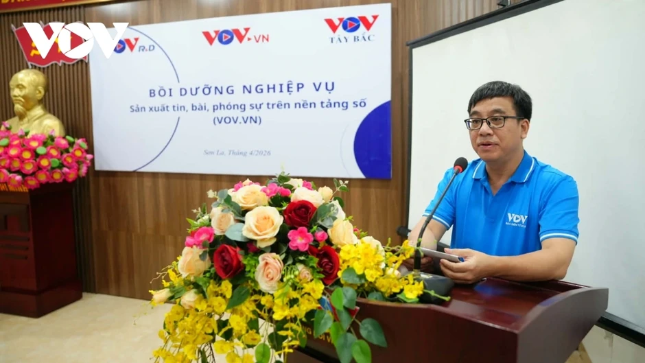 Báo Điện tử TNVN trao đổi nghiệp vụ với TinVina Tây Bắc