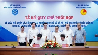 Bảo hiểm xã hội Việt Nam và Kho bạc Nhà nước ký kết Quy chế phối hợp