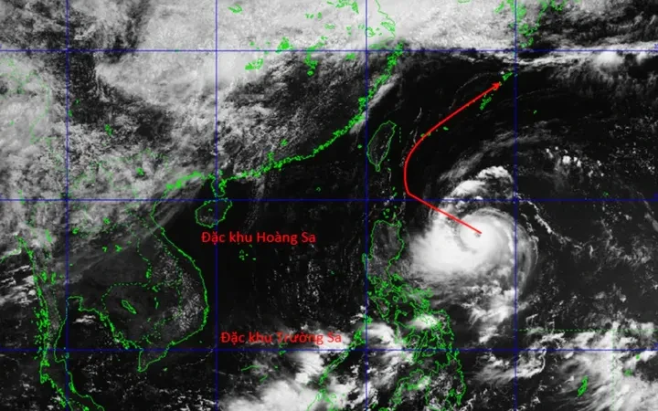 Bão Mekhala có thể mạnh lên thành siêu bão, giật trên cấp 17 Bão Mekhala có thể mạnh lên thành siêu bão, giật trên cấp 17