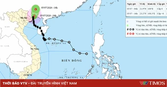 Bão số 1 di chuyển chậm, Quảng Ninh tiếp tục mưa rất to