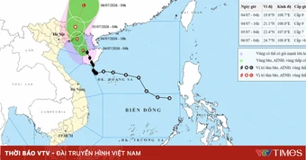 Bão số 1 tăng tốc, biển động dữ dội, Bắc Bộ mưa lớn diện rộng từ hôm nay