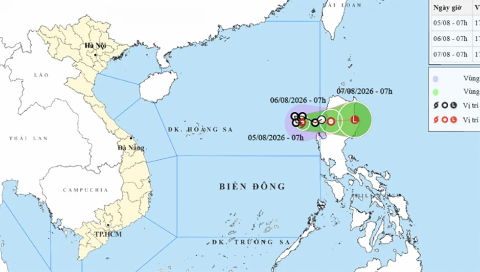 Bão số 3 khiên biển động mạnh, tàu thuyền cần đề phòng rủi ro Bão số 3 khiên biển động mạnh, tàu thuyền cần đề phòng rủi ro