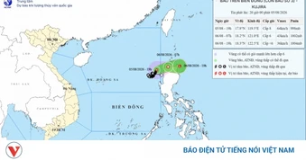Bão số 3 khiên biển động mạnh, tàu thuyền cần đề phòng rủi ro