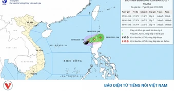 Bão số 3 suy yếu dần trên Biển Đông, không ảnh hưởng đất liền Việt Nam