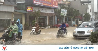Bão số 4 gây mưa trắng trời, sạt lở cục bộ ở Quảng Ninh