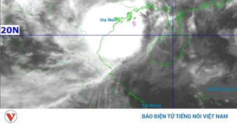 Bão số 4 mạnh cấp 8-9, cách Quảng Ninh 130 km