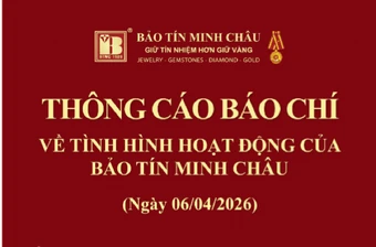 Bảo Tín Minh Châu chính thức lên tiếng sau thông tin khởi tố cha con ông Vũ Minh Châu