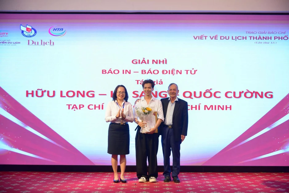 Báo Tin tức và Dân tộc giành giải Nhất giải Báo chí viết về Du lịch TP Hồ Chí Minh
