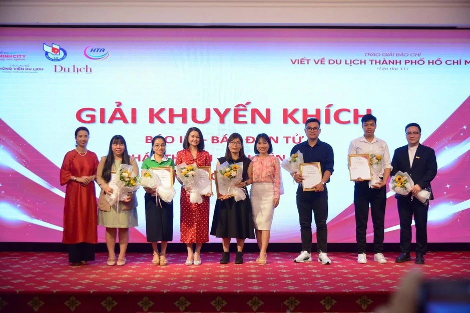 Báo Tin tức và Dân tộc giành giải Nhất giải Báo chí viết về Du lịch TP Hồ Chí Minh