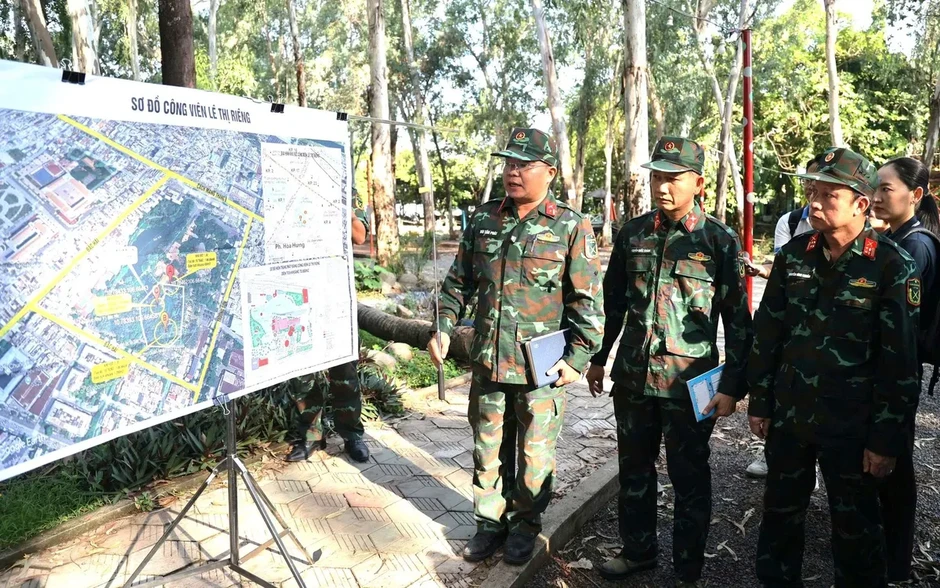 Bắt đầu tìm kiếm, quy tập hài cốt liệt sĩ tại Công viên Lê Thị Riêng với quy mô 2.500m² Bắt đầu tìm kiếm, quy tập hài cốt liệt sĩ tại Công viên Lê Thị Riêng với quy mô 2.500m²