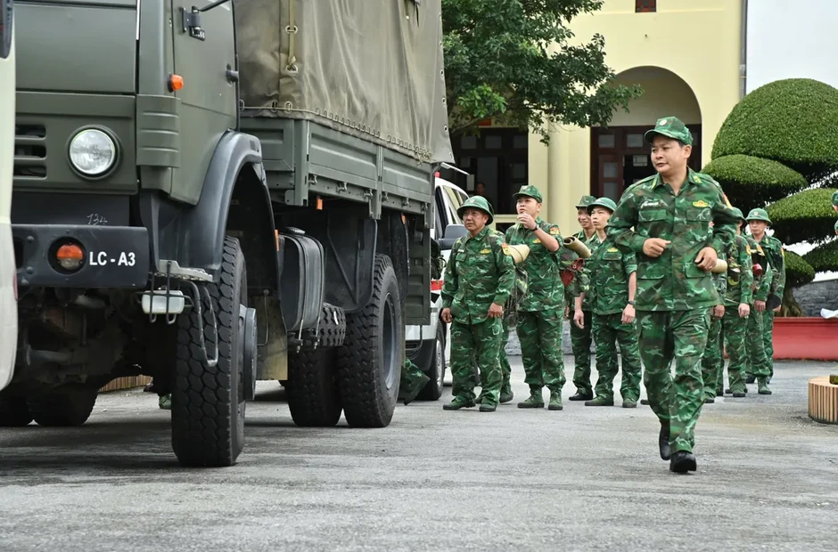 BĐBP Lai Châu điều động lực lượng hỗ trợ khắc phục hậu quả mưa lũ