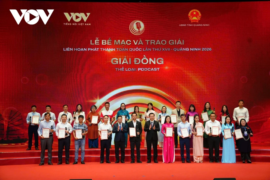 Bế mạc Liên hoan Phát thanh toàn quốc lần thứ XVII - Quảng Ninh 2026 Bế mạc Liên hoan Phát thanh toàn quốc lần thứ XVII - Quảng Ninh 2026