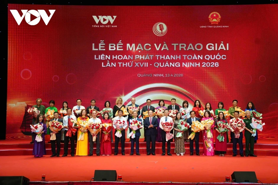 Bế mạc Liên hoan Phát thanh toàn quốc lần thứ XVII - Quảng Ninh 2026 Bế mạc Liên hoan Phát thanh toàn quốc lần thứ XVII - Quảng Ninh 2026