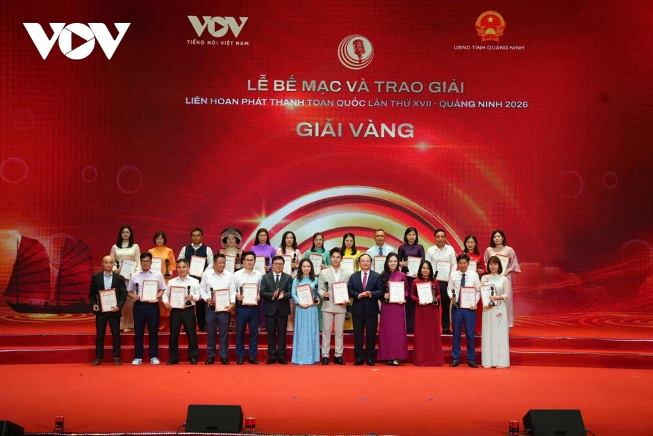 Bế mạc Liên hoan Phát thanh toàn quốc lần thứ XVII - Quảng Ninh 2026 Bế mạc Liên hoan Phát thanh toàn quốc lần thứ XVII - Quảng Ninh 2026