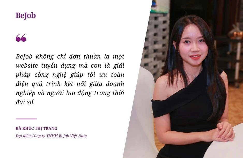 BeJob: Nền tảng tuyển dụng, tìm việc làm minh bạch, miễn phí trong kỷ nguyên số BeJob: Nền tảng tuyển dụng, tìm việc làm minh bạch, miễn phí trong kỷ nguyên số