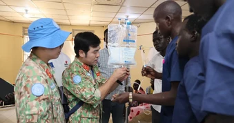 Bệnh viện dã chiến tại Nam Sudan tổ chức chuỗi hoạt động mừng 95 năm Ngày thành lập Đoàn