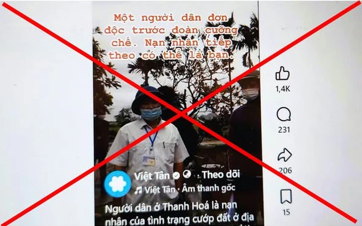 Bị công an mời làm việc vì chia sẻ thông tin sai sự thật về bệnh viện