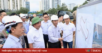 Bí thư Thành ủy Hà Nội kiểm tra loạt dự án trọng điểm - chốt tiến độ trước mùa mưa 2026
