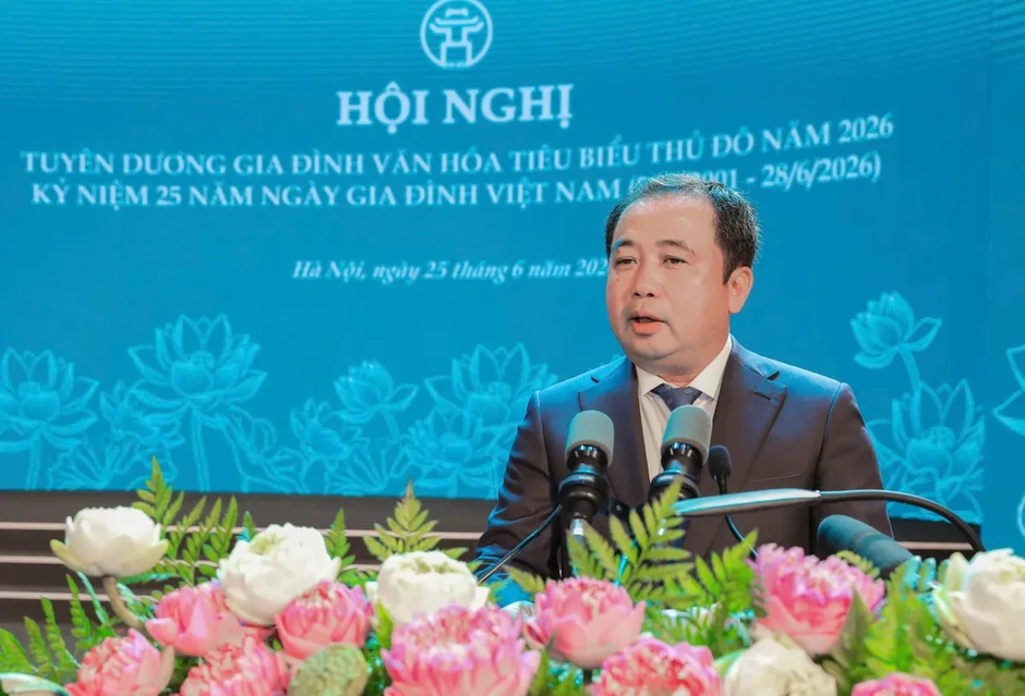 Bí thư Thành ủy Hà Nội: Mỗi gia đình văn hóa là một “tế bào lành mạnh” của xã hội Bí thư Thành ủy Hà Nội: Mỗi gia đình văn hóa là một “tế bào lành mạnh” của xã hội