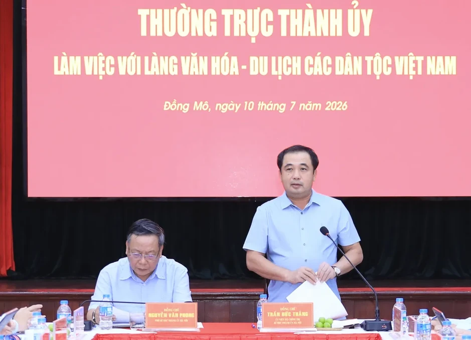 Bí thư Thành ủy Hà Nội: Xây dựng Làng Văn hóa các dân tộc Việt Nam thành điểm đến tầm cỡ quốc tế Bí thư Thành ủy Hà Nội: Xây dựng Làng Văn hóa các dân tộc Việt Nam thành điểm đến tầm cỡ quốc tế